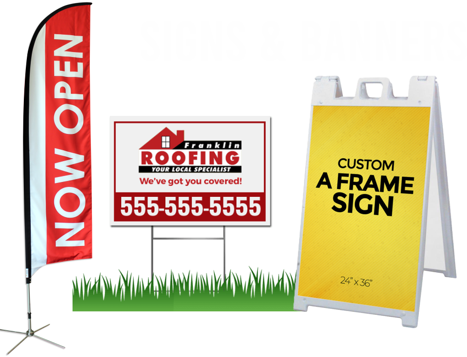 Signs and Banners